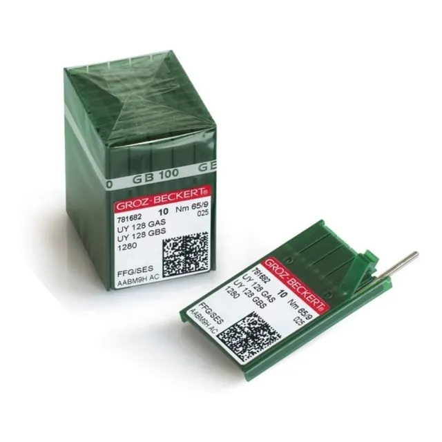 Agujas Para Collareta Groz Beckert Uy 128 Recubridora