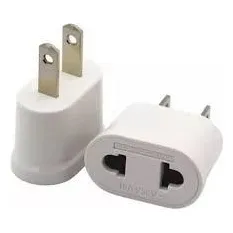 Adaptador De Corriente Enchufe Tipo Europeo A Americano 
