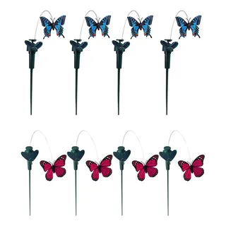 Decoración De Estacas De Mariposa Bailando Aleteo Solar De Decoración De Estacas De Mariposa Bailando Aleteo Solar De