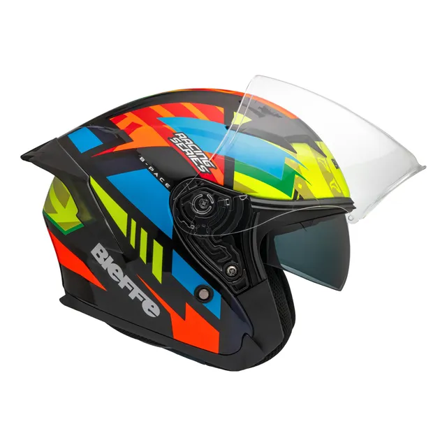 Capacete Moto Aberto Bieffe B-pace Aragon