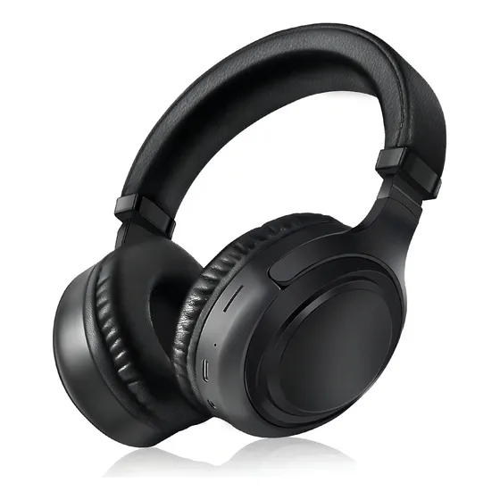 Audífonos Inalámbricos Bluetooth Diadema Para Gamer Plegable Auriculares Conexión Ultrarrápida Con Micrófono Color Negro Con iPhone, Android Y Tabletas Dytimeem®