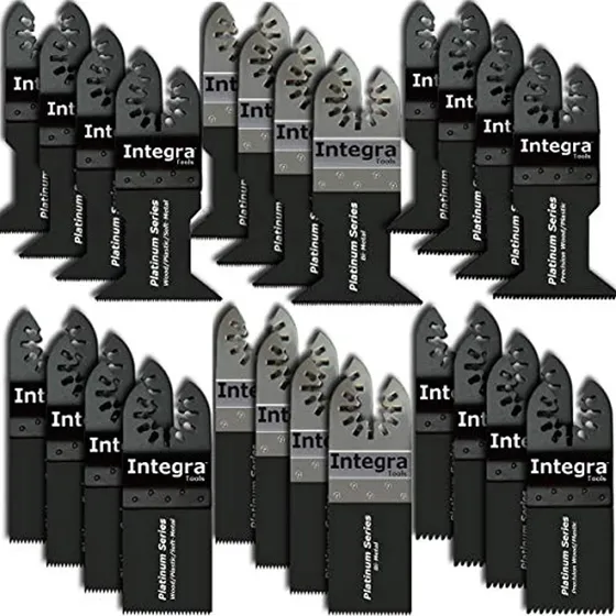 Juego De 24 Cuchillas Oscilantes De Metal/madera Para Sierra