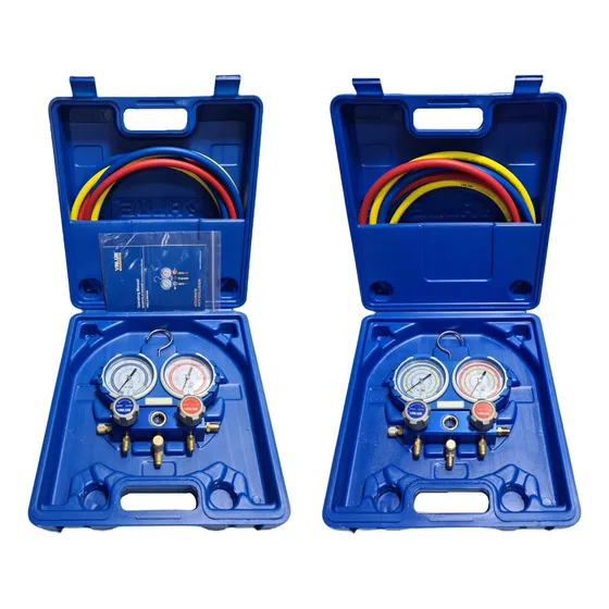 Kit Manifold R410 + R22 Value Maletin - C/mangueras