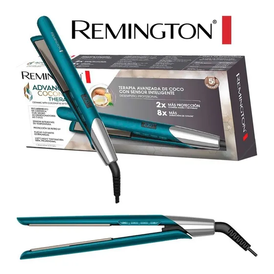 Plancha Alisadora Remington Advanced Coconut Therapy Nuevo