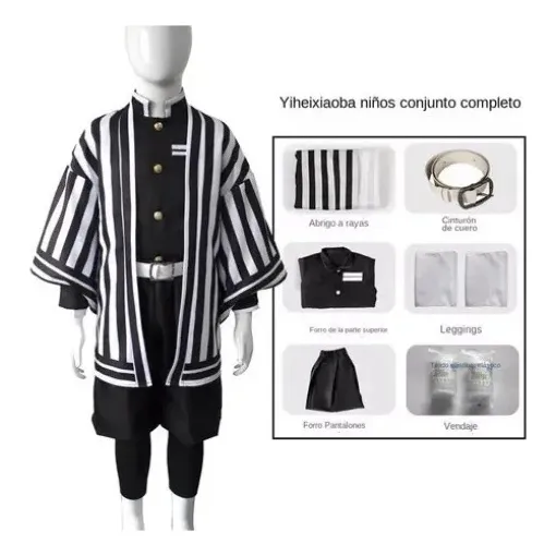Disfraz Cosplay Para Niños Demon Slayer Kamado Nezuko