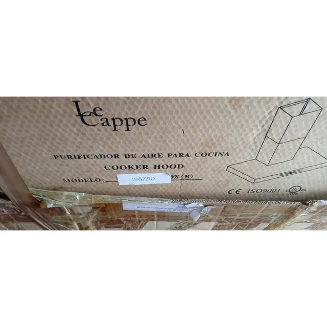 Campana Para Cocina De Pared De 90 Cm Le Cappe 198z90