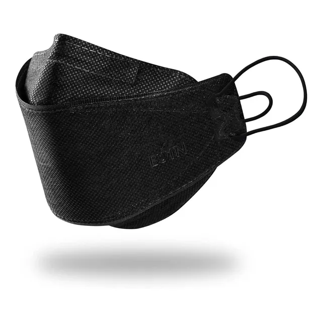 Paquete Con 200 Piezas Cubrebocas Tapabocas Kf94 Negro