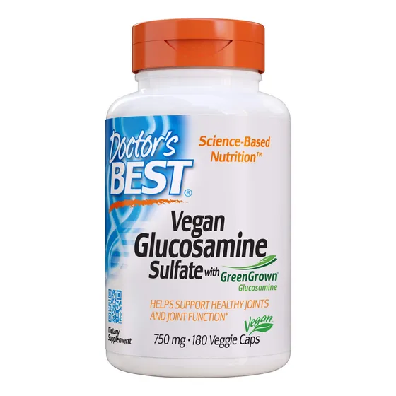 Suplemento Doctor's Best De Sulfato De Glucosamina Vegano 75