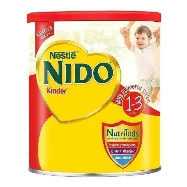 Leche De En Polvo Nestlé Nido Kinder Lata 2.5kg - 12 Meses