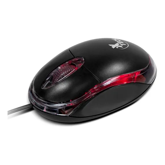 Mouse Xtech Usb Optico Xtm 195 1000 Dpi Negro