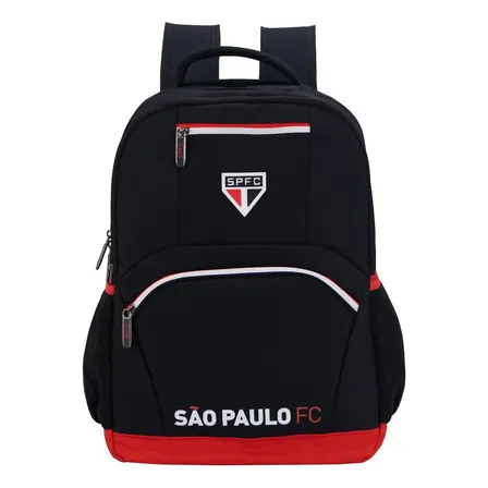 Mochila B02 Esportiva São Paulo 16601 Xeryus Cor Preto Liso