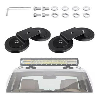 Bases Soporte Para Barra Torreta Luz Led 66mm Base Magnética Bases Soporte Para Barra Torreta Luz Led 66mm Base Magnética