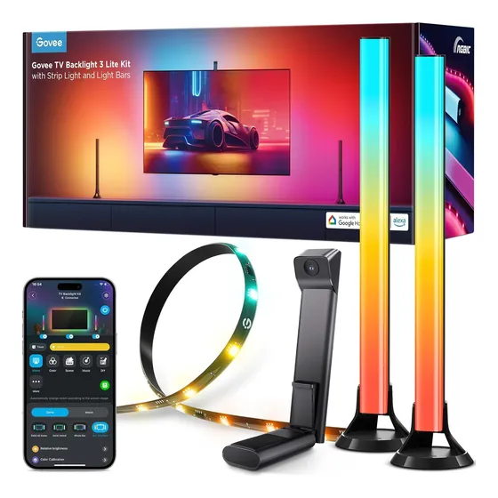 Govee Led + Barras Rgbic Wi-fi Dreamview T1 Pro Tv 55/65