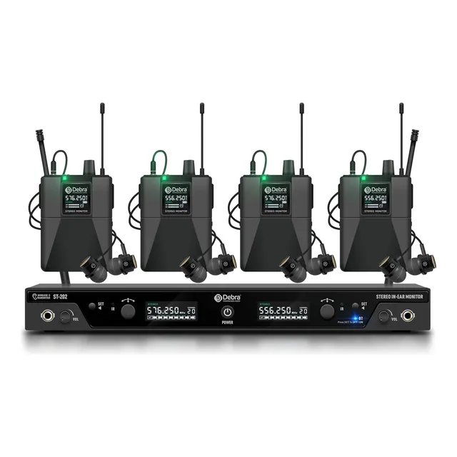 Sistema De Monitoreo Inalámbrico Estéreo Debra St202