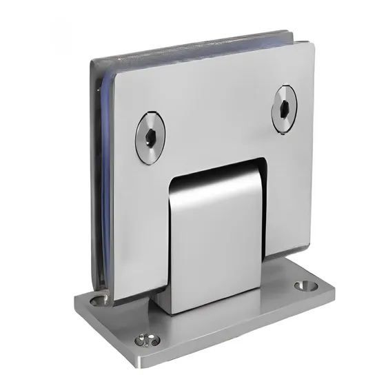 Bisagra Para Puerta Pared Vidrio Acero Inoxidable
