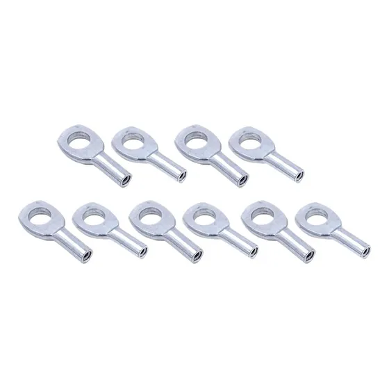 C 10 Conectores De Cable De Acero Inoxidable