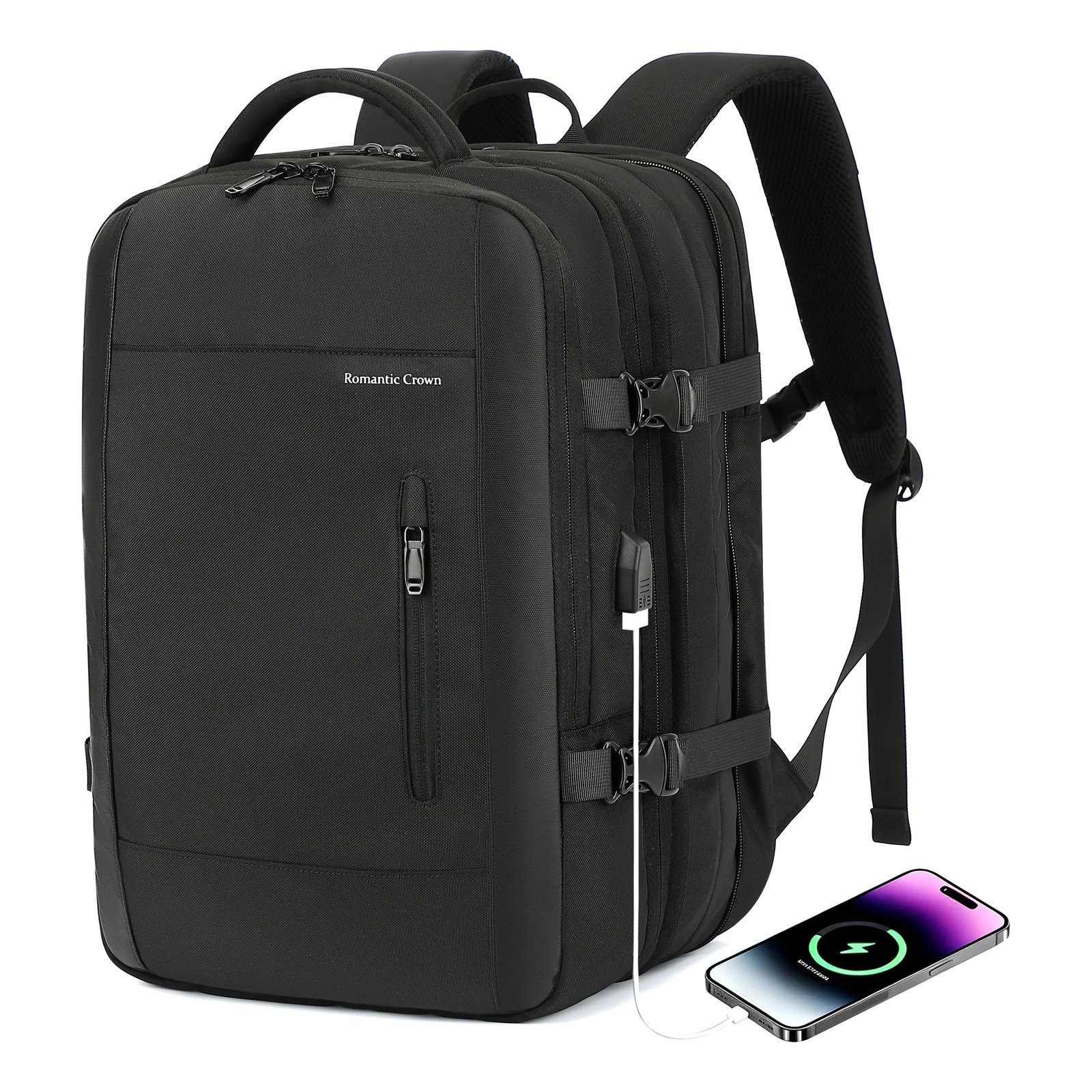 Mochila Viagem Feminina Masculina Para Notebook Executiva