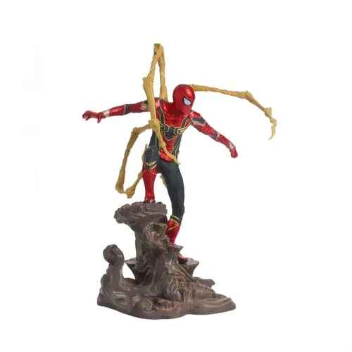 Iron Spider Mafex 081 Pvc Joints Movable Figure Toys 14cm
