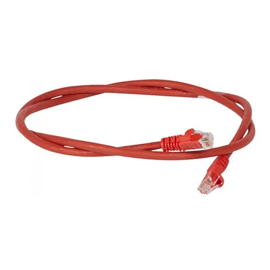 Cabo De Rede Patch Cord Vermelho Cat 6 Utp 1,5m Legrand