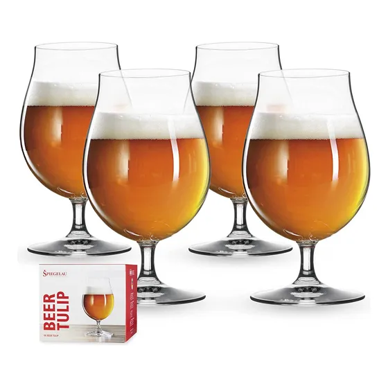 Vasos De Tulipan Clasicos De Cerveza Spiegelau, Juego De [u]