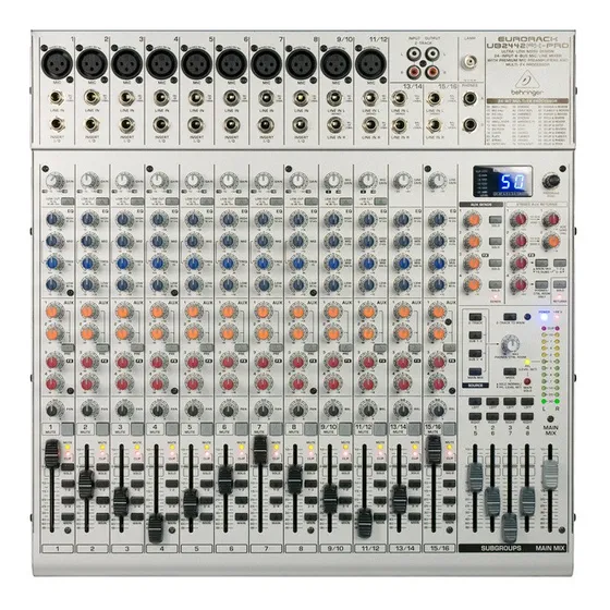 Mesa De Som Behringer Eurorack Ub2442fx-pro 127/220V