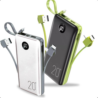 Power Bank 20.000mah Carregador RĂĄpido Com Display PortĂĄtil Power Bank 20.000mah Carregador RĂĄpido Com Display PortĂĄtil