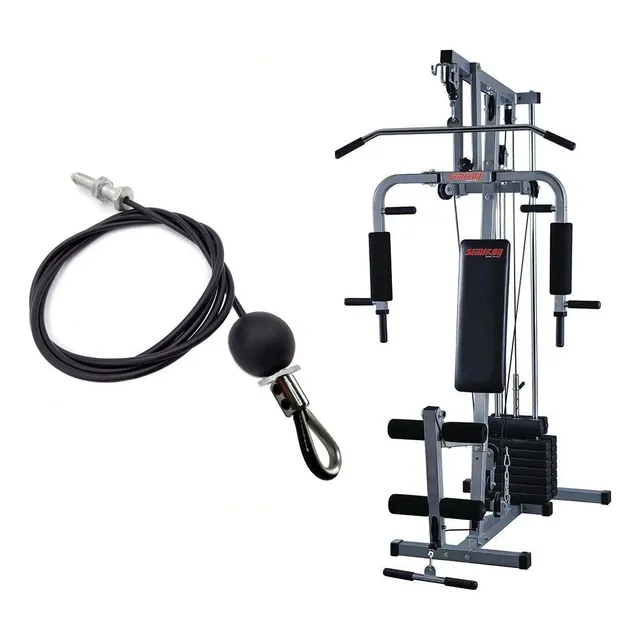 Cable De Acero Forrado Multigym Repuesto 2,50mtrs Semikon