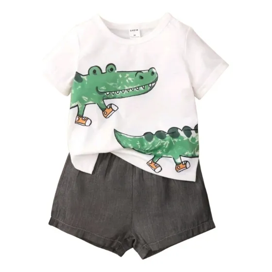 Conjunto Para Niño De Cocodrilo