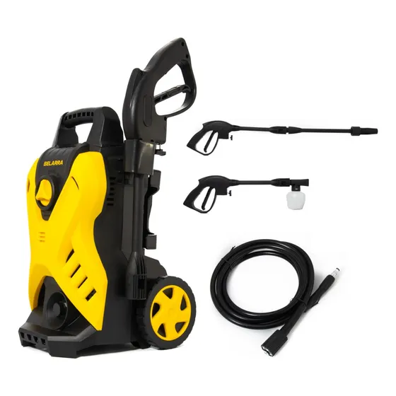 Hidrolavadora Alta Presión 1700w 140 Bar H1500 Belarra Color Amarillo