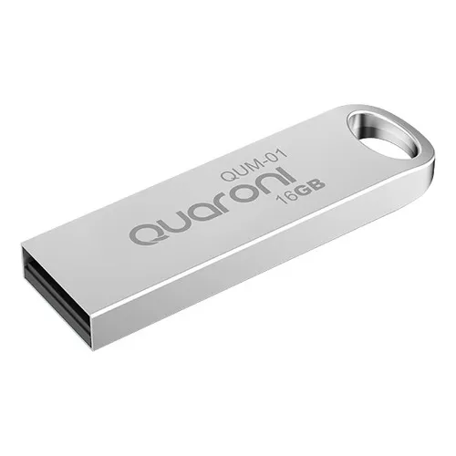 Quaroni QUM-01 pendrive 16Gb de bolsillo color metálico liso