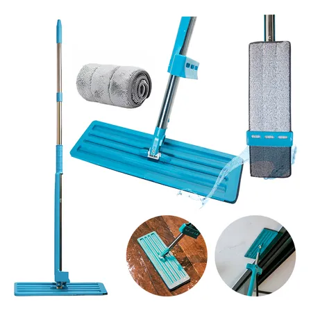 Rodo Mop Vassoura Mágica Puxa E Seca Inteligente Fst024 - Fasterr