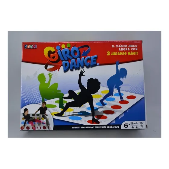 Giro Dance Enredados Juego Simil Twister Diseño