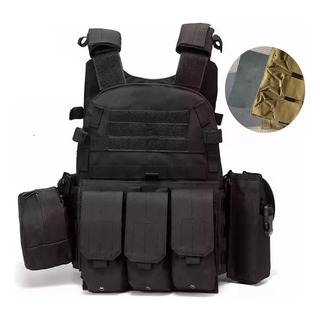 Chaleco Porta Placastactico Versátil Chaleco Tactico Airsoft Chaleco Porta Placastactico Versátil Chaleco Tactico Airsoft