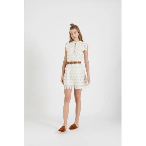 Vestido Lace Flowers Wanama Oficial