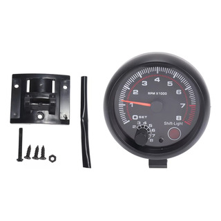 Tacómetro Universal Con Retroiluminación Led Blanca De 3,7 W Tacómetro Universal Con Retroiluminación Led Blanca De 3,7 W