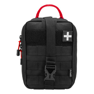 Funda Multifunción Flissa Molle, Negra Y Roja Funda Multifunción Flissa Molle, Negra Y Roja