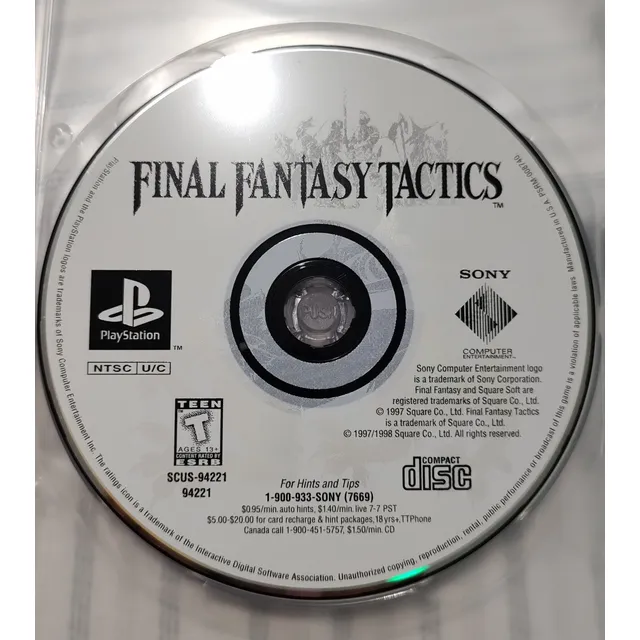 Final Fantasy Tactics Ps1