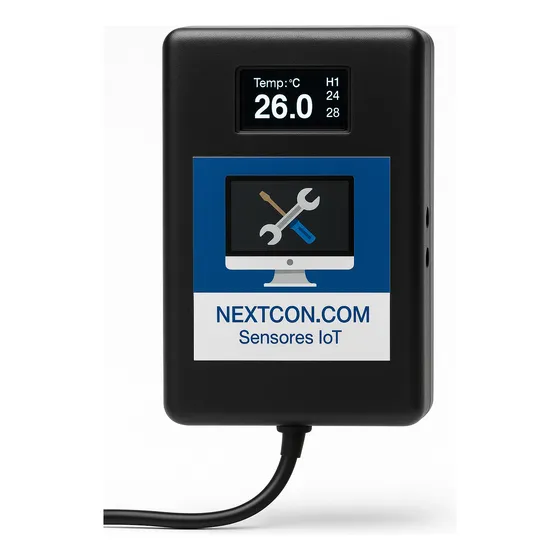 Monitor Temperatura Umidade Datacenter Snmp Com Display