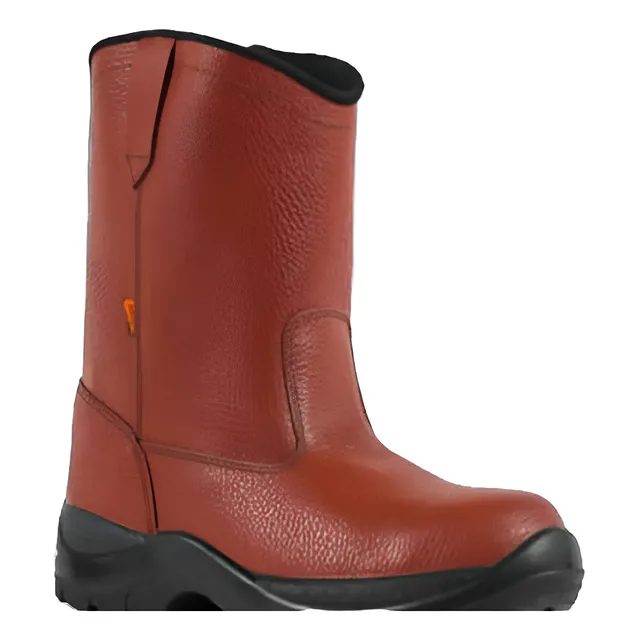 Botas De Seguridad  Media Caña Marca Saga Modelo 3043c 