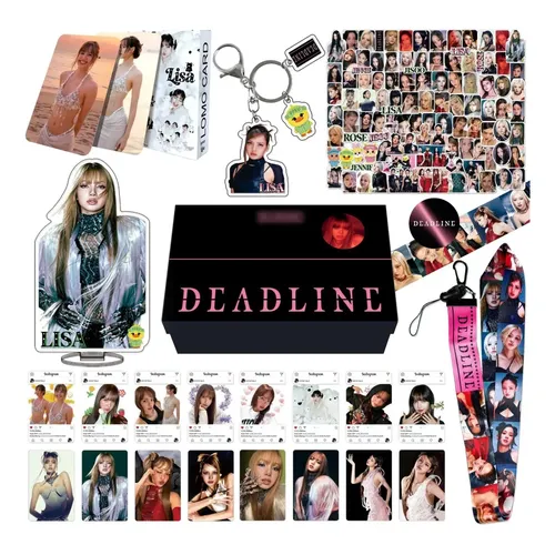 BLACKPINK DEADLINE 限定グッズセット Kit Presente Blackpink Deadline Lisa | MercadoLivre