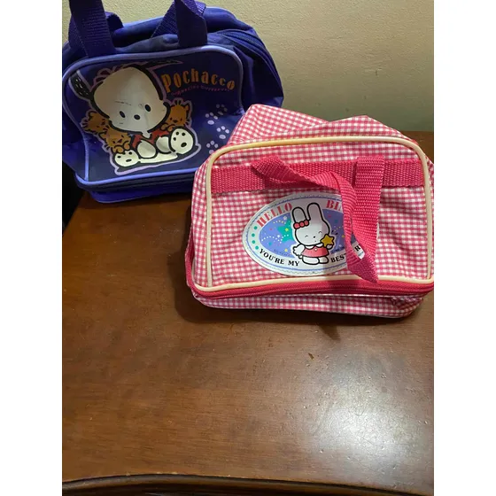 Loncheras Para Niñas Pochacco Y Conejo Importadas. Usadas