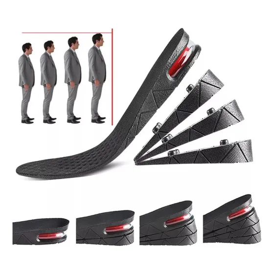 Plantillas Elevadoras Elevate Shoes Cápsula De Aire 7 Cm