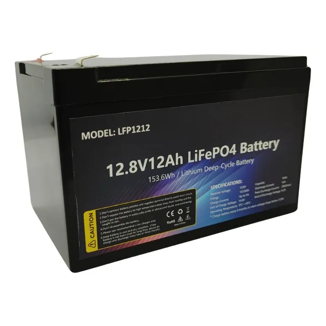 Bateria De Litio Delong 12v 12ah Lfp1212