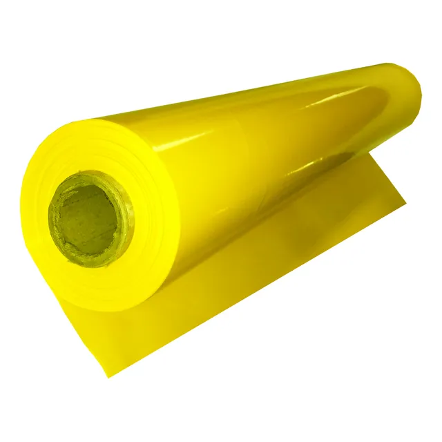 Plástico Faixa Rolo Amarelo Cartaz Supermercado Com 30m