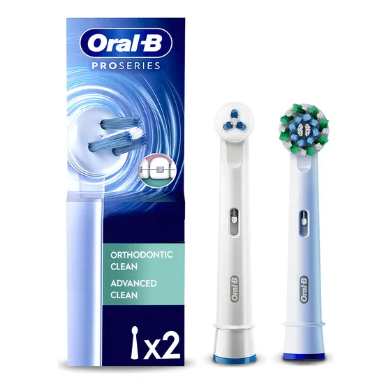 Cabezales De Repuesto Cepillo De Dientes Eléctrico Oral-b Orthodontic + Advanced Clean
