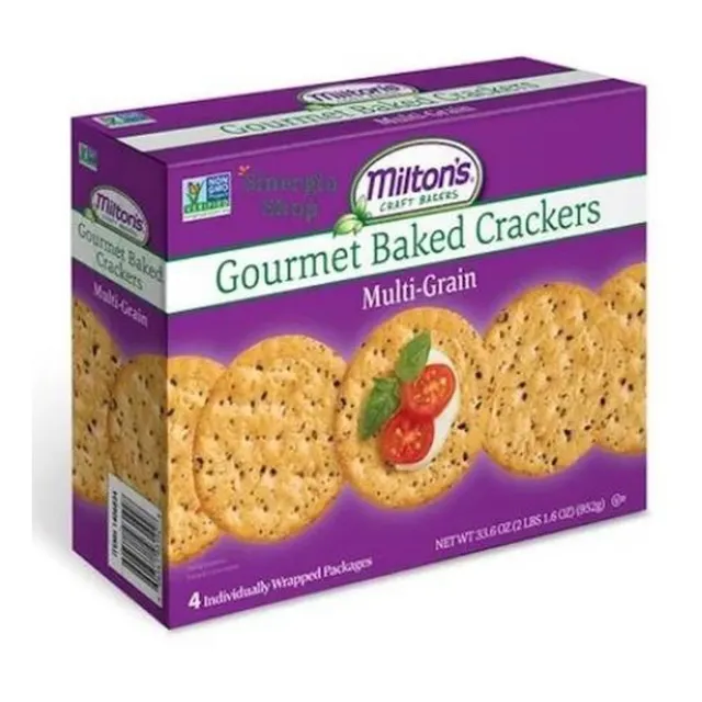 Galletas Saladas Multigrano Miltons Nongmo Snack 952g Lonche