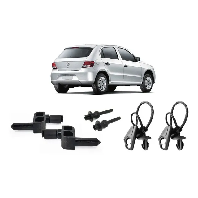 Kit Pino Tampão Suporte Cordão Bagagito Gol G4 G5 G6 G7 Fox 