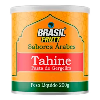 Pasta De Gergelim Tahine Lata 200g - Brasil Frutt Pasta De Gergelim Tahine Lata 200g - Brasil Frutt