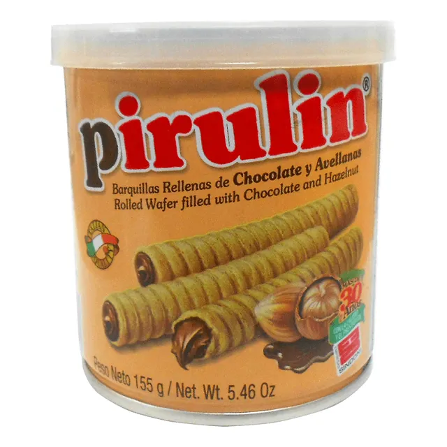 Barquillas Pirulin Choco/avellana X 155gr