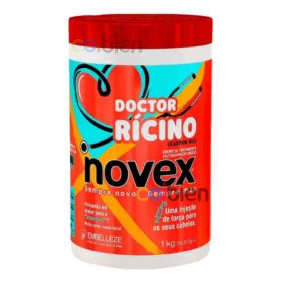 Mascara Capilar Cabellos Fuertes Doctor Ricino Novex 1 Kilo
